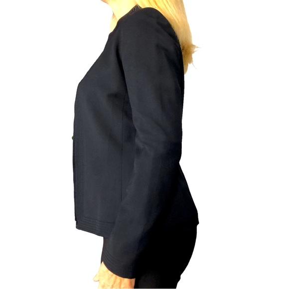 Casual Corner Ladies Black waist length size 8 dress jacket - Picture 3 of 5